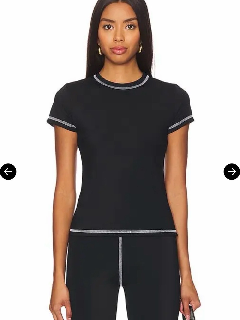 Strut This Dax Tee in Black - BRAND NEW